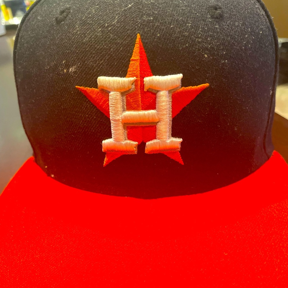 MLB ON FIELD AUTHENTIC HOUSTON ASTROS FITTED
